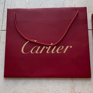 Medium Cartier shopping bags